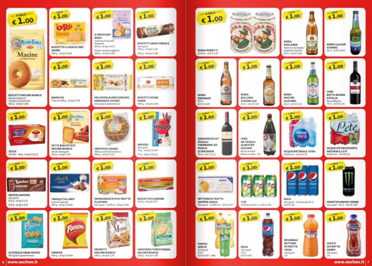 SP - Auchan - Più di 1000 prodotti a solo 1 euro dal 16 al 29 Aprile 2018 -  Page 24-25 - Created with Publitas.com