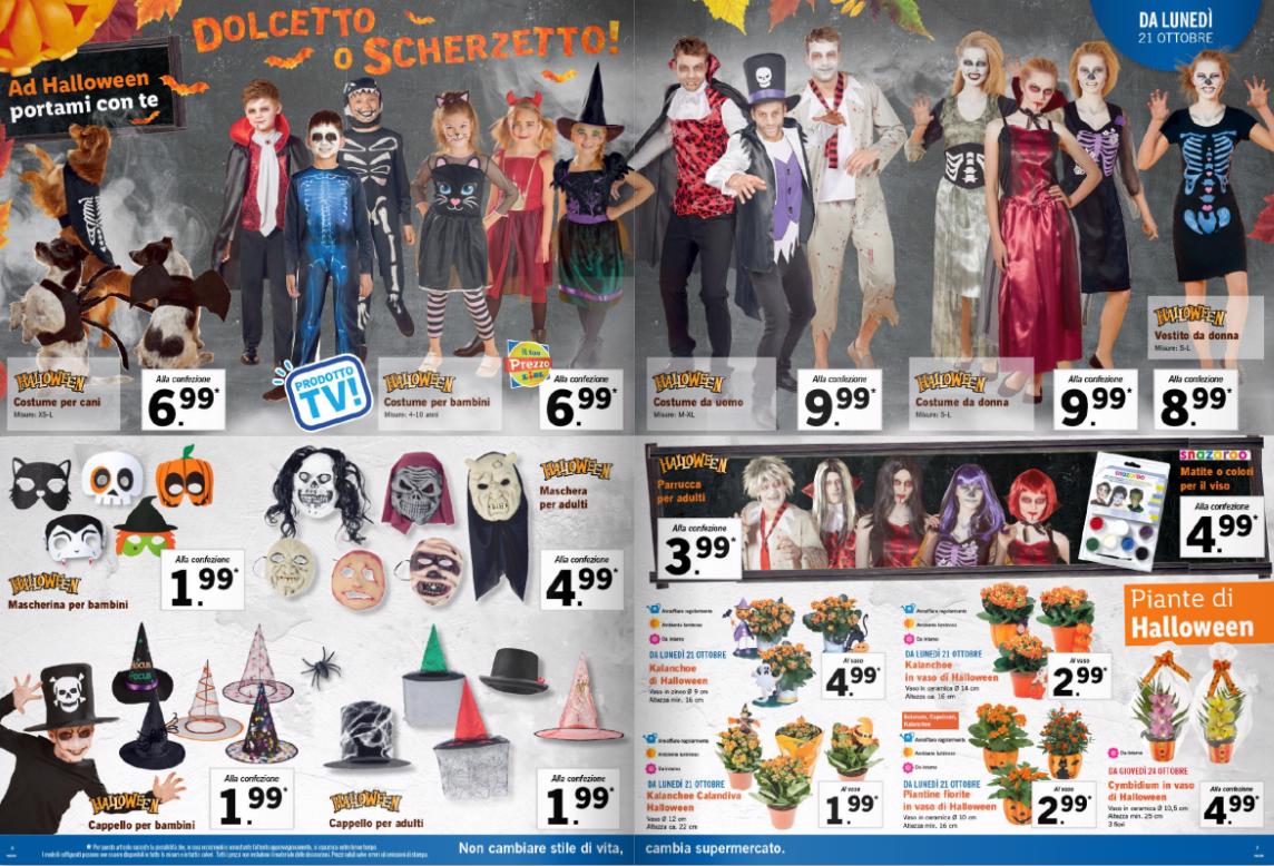 Costumi halloween sale bambini lidl