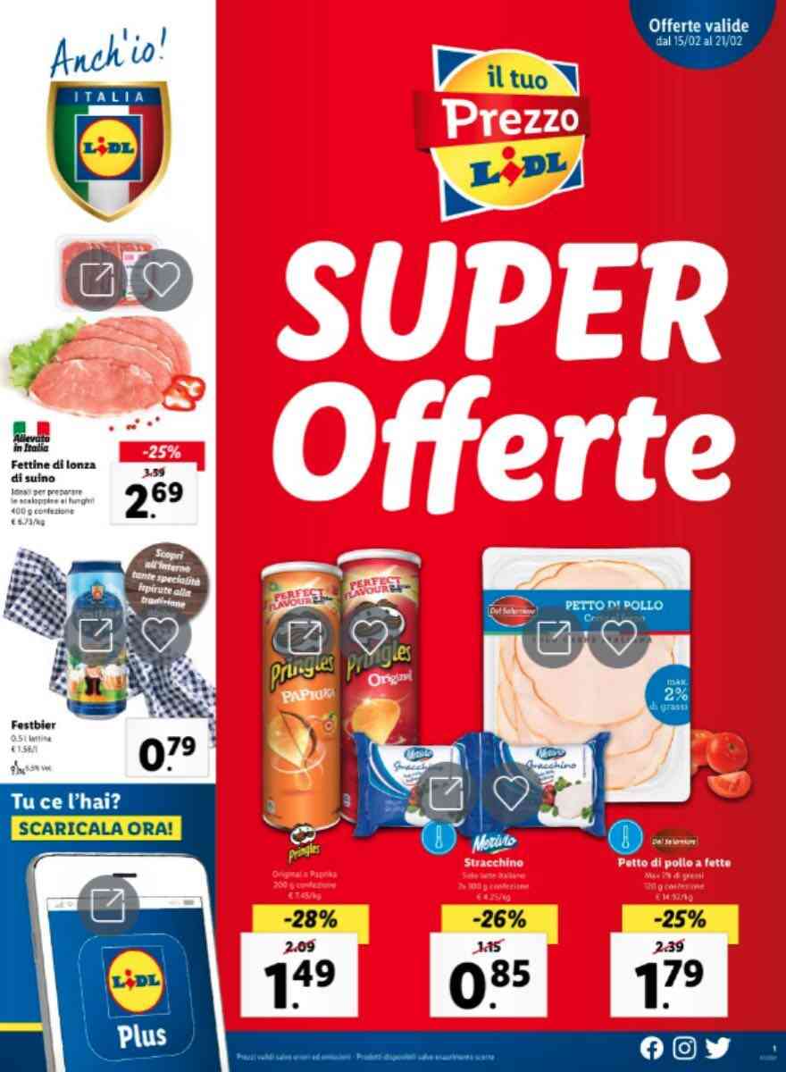 Volantino Lidl con le offerte più convenienti della settimana