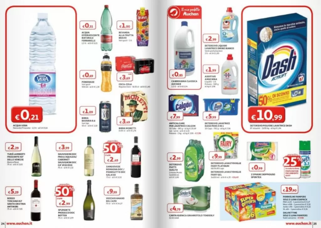 SP - Auchan - Più di 1000 prodotti a solo 1 euro dal 16 al 29 Aprile 2018 -  Page 24-25 - Created with Publitas.com